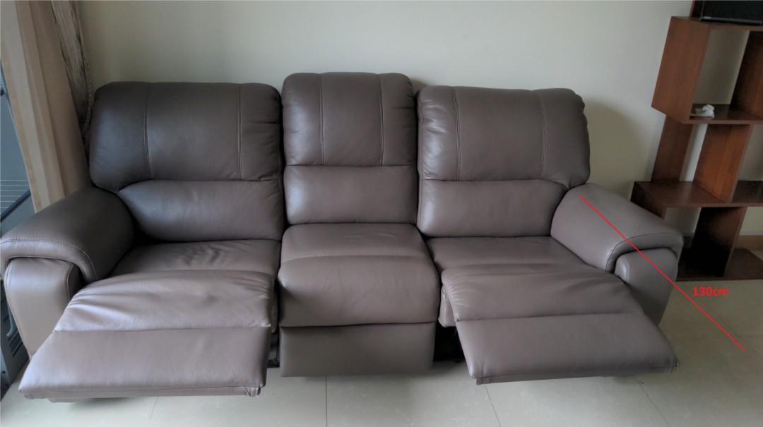 Lounge Sofa (Extendable Footrests), Furniture & Home Living, Furniture