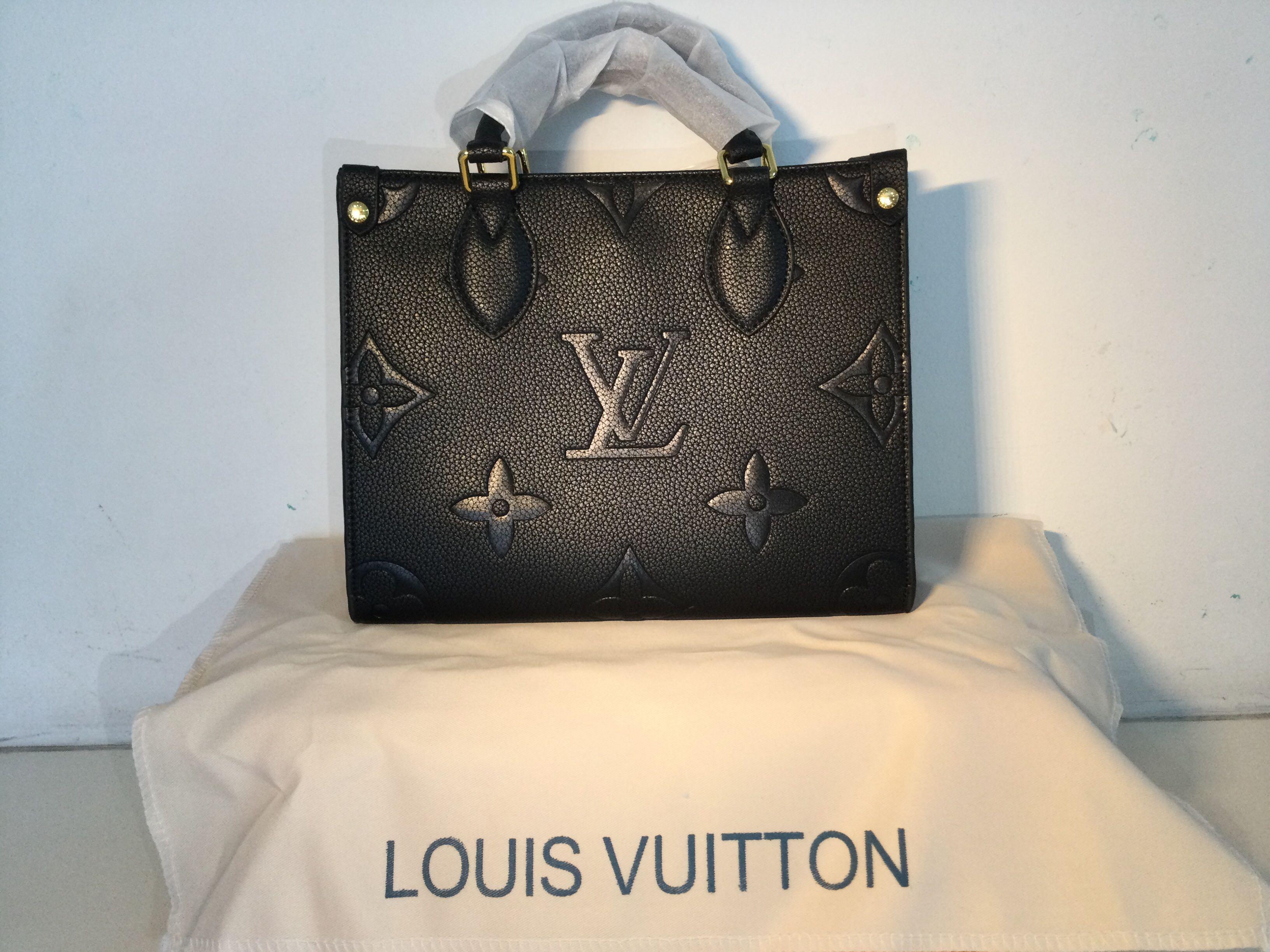 LV Black Colour Handbag Tote, Women's Fashion, Bags & Wallets