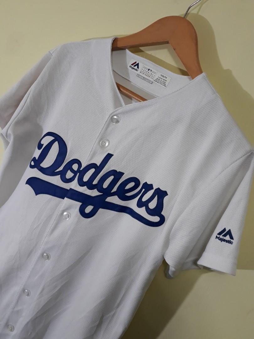 Vtg Majestic MLB Dodgers Kent 12 Jersey, Men's Fashion, Tops & Sets,  Tshirts & Polo Shirts on Carousell