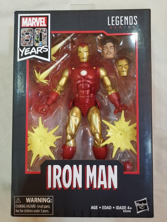 Marvel Legends 80th Anniversary Series Iron Man, Hobbies & Toys ...