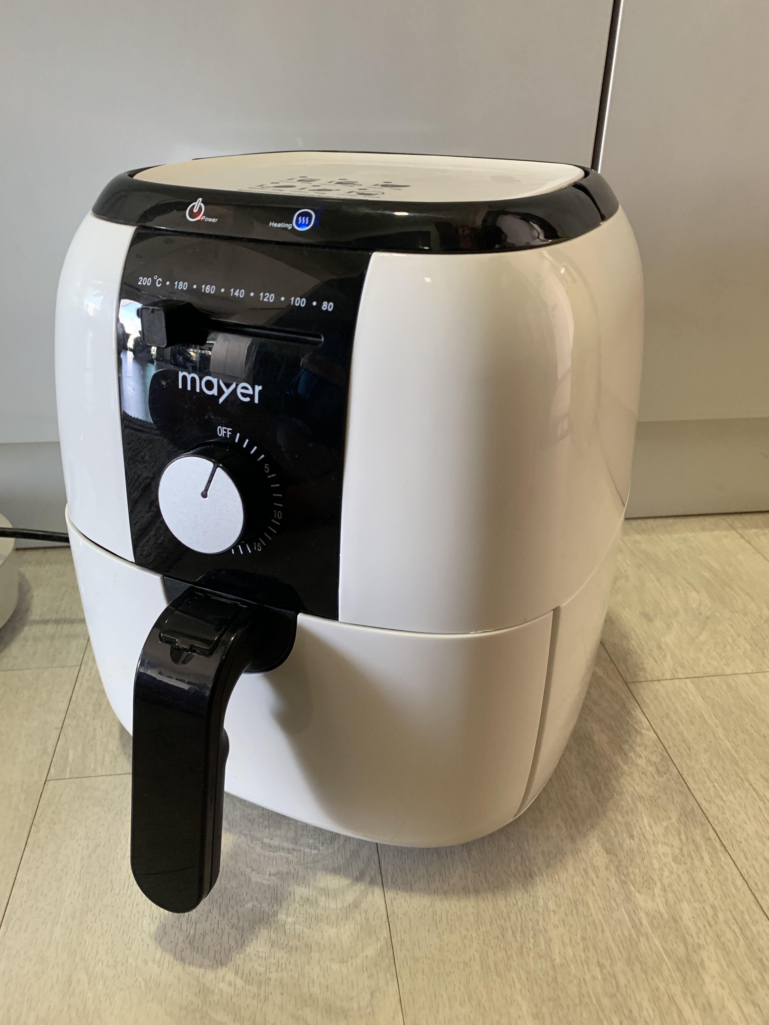 Mayer Air Fryer Airfryer (WHITE) / Fried Food with no Oil required
