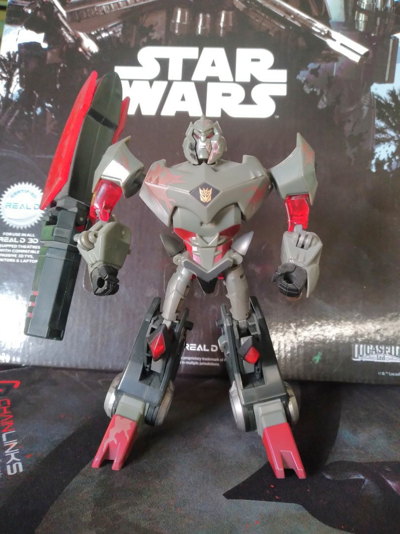 Megatron transformers animated, Hobbies & Toys, Toys & Games on Carousell
