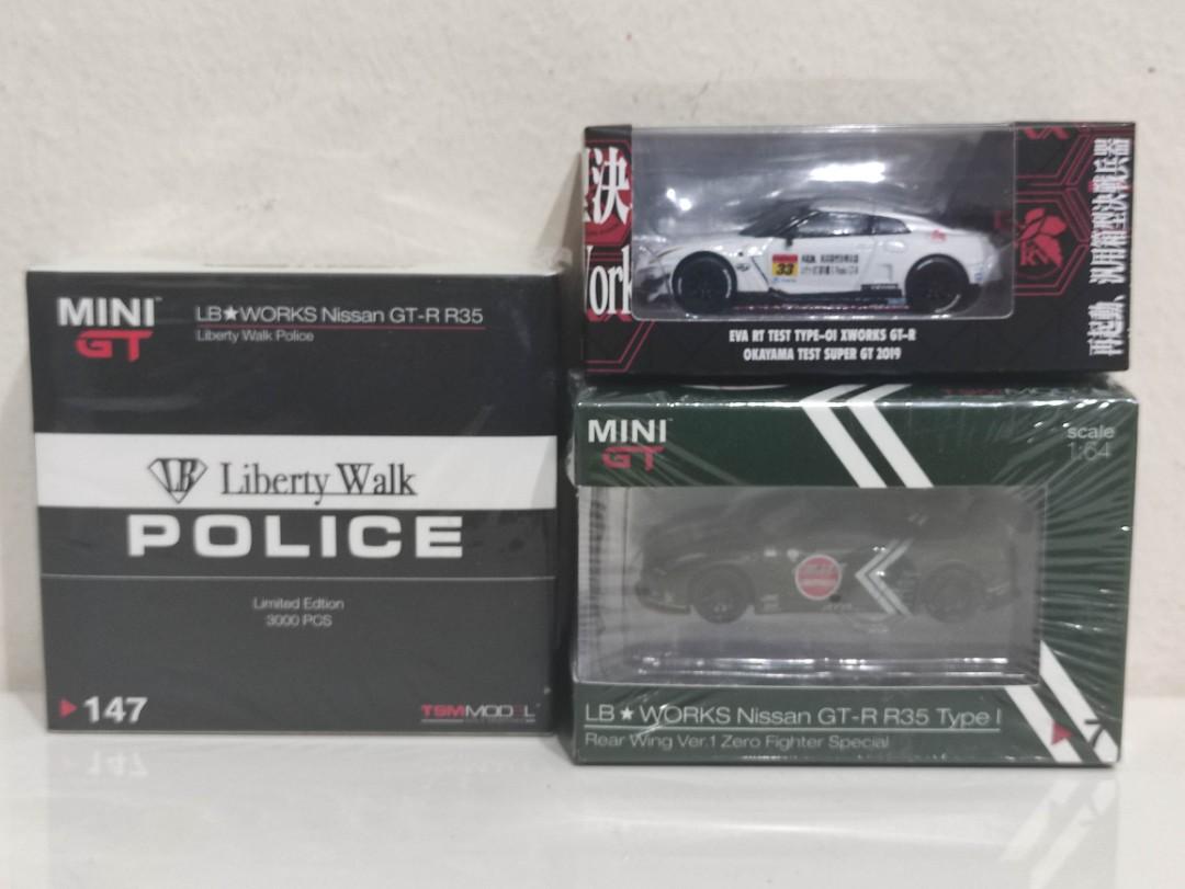 Mini GT x Pop Race - Nissan GT-R R35 Exclusives - Liberty
