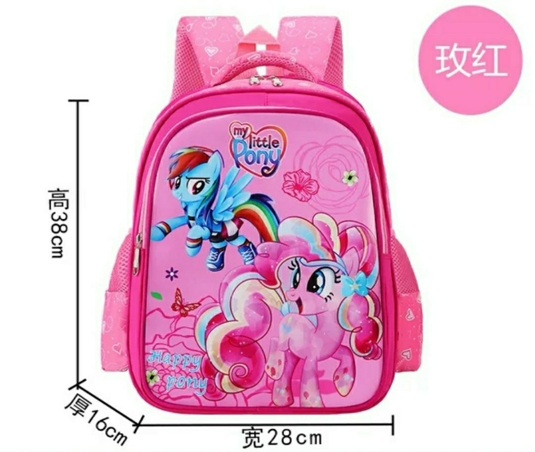 beg sekolah my little pony