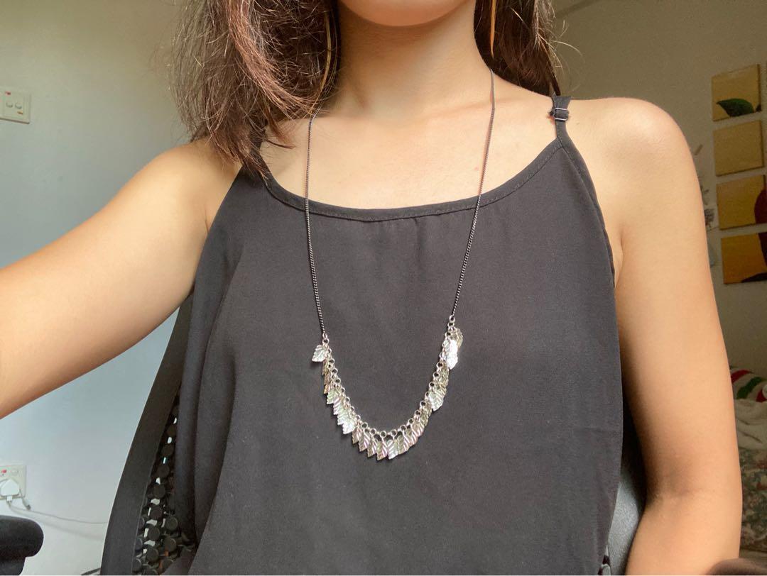 Freya cheap fringe necklace