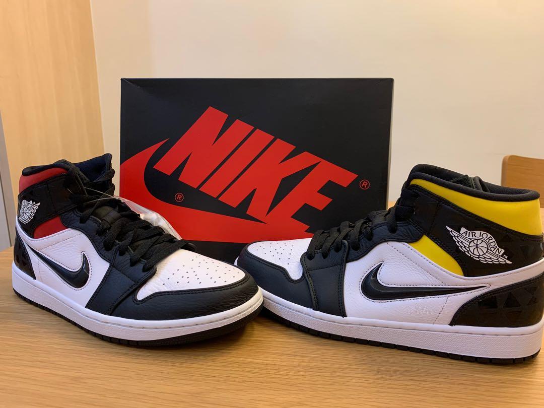 Nike Air Jordan 1 Mid Quai 54 Men s Fashion Footwear Sneakers