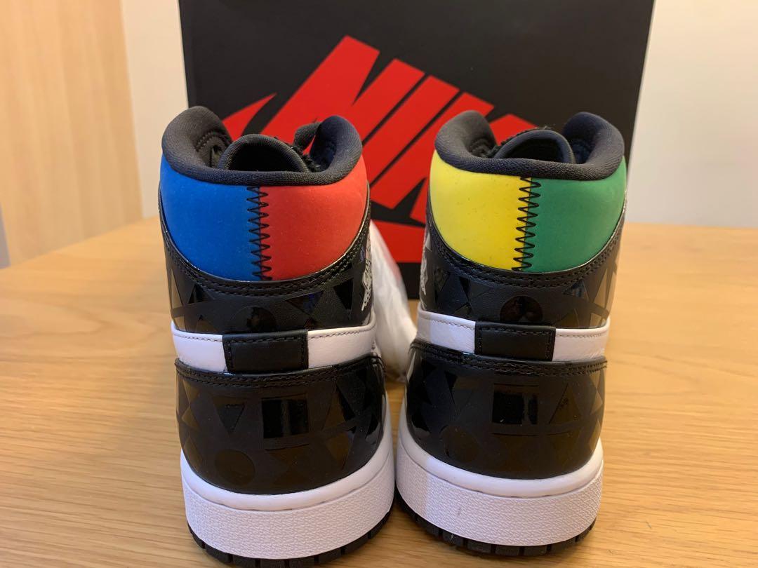 Nike Air Jordan 1 Mid Quai 54 Men s Fashion Footwear Sneakers