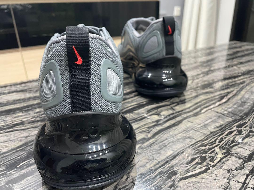 Nike air max 720 cool grey crimson  and  silver shop