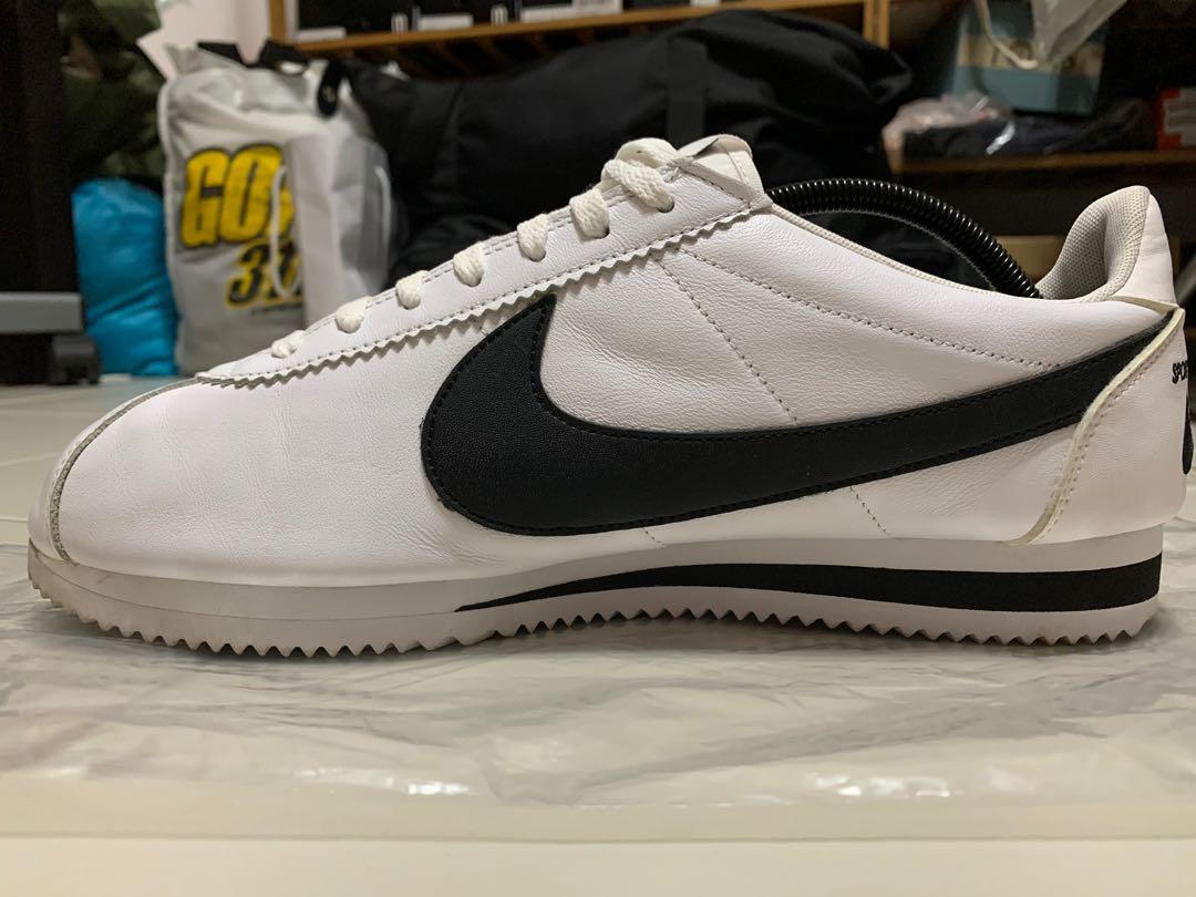 nike cortez overbranding