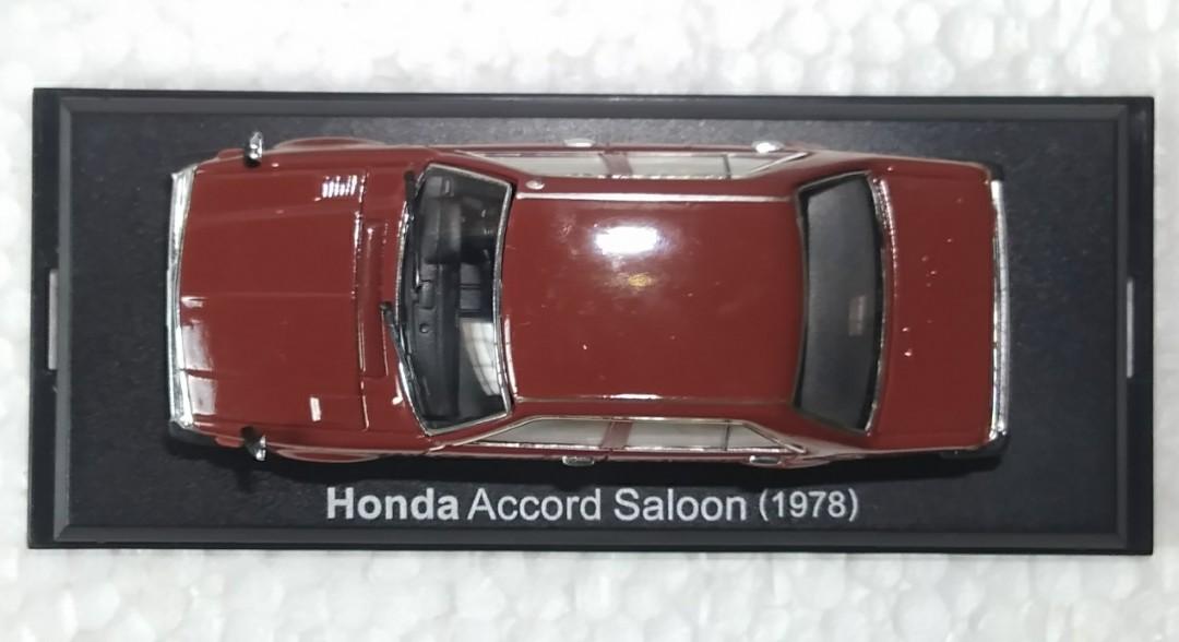 休み Hachette アシェット 43 国産名車コレクション ホンダ アコード サルーン 1978 ミニカー 旧車 Honda Accord  Saloon