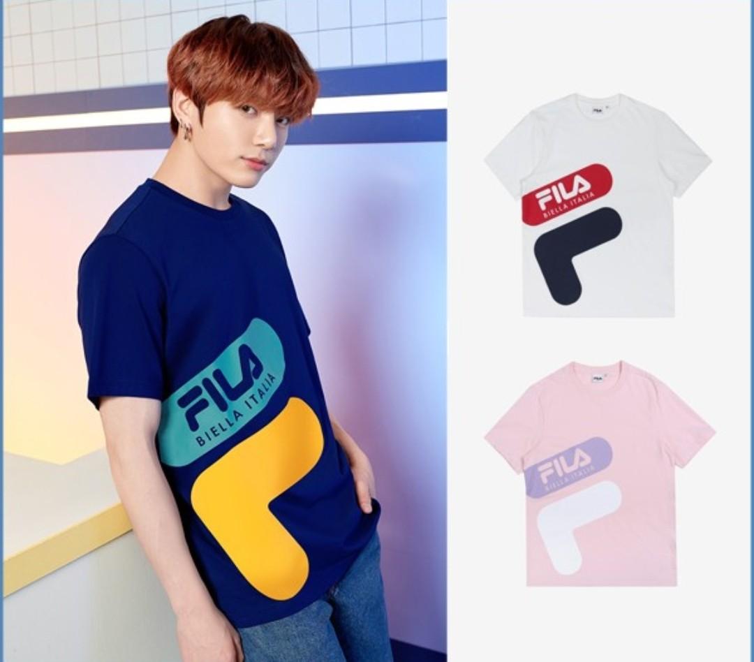 Fila bts t shirt 2025