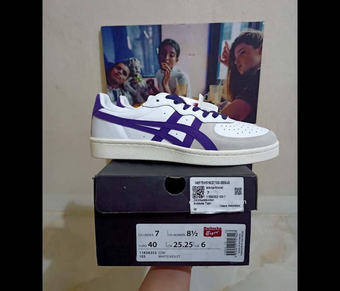 Onitsuka Tiger Unisex GSM WHITE VIOLET