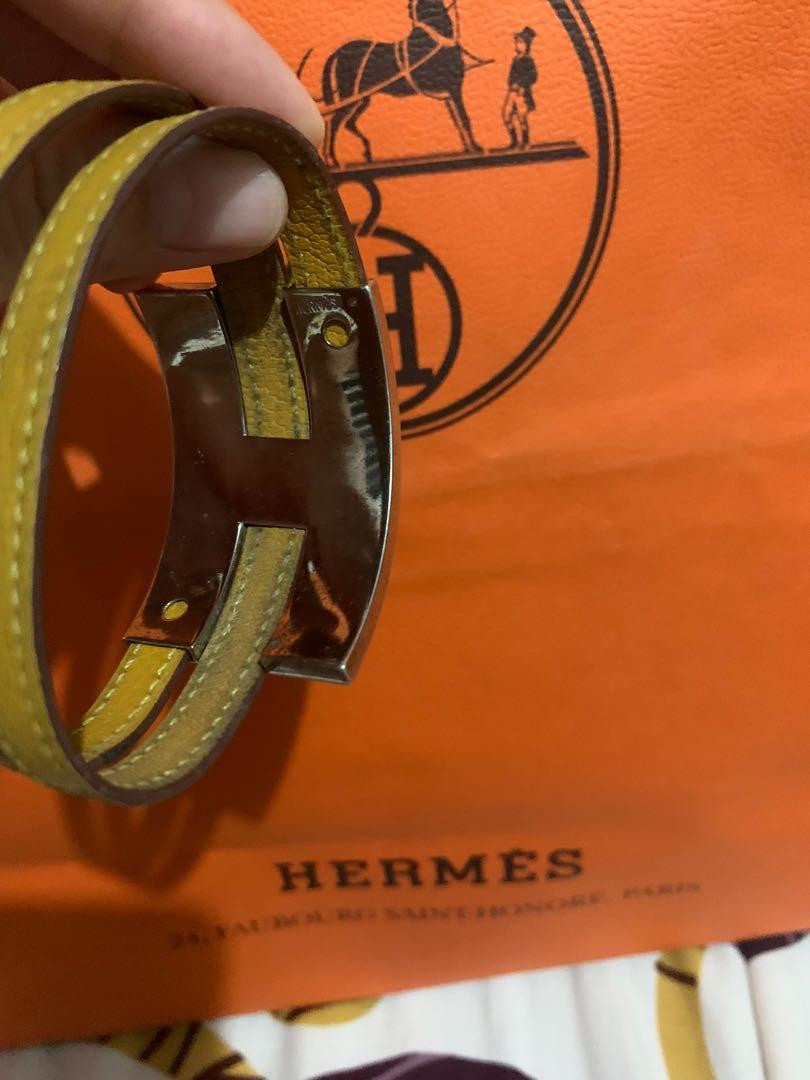original HERMES BRACELET (Category: Luxury Accessories) located in Manila. Submitted by raila.bags (Listing ID 1091021211, Image 3). Description: original. hermes. bangle bracelet wala sira. sign of usage lang.