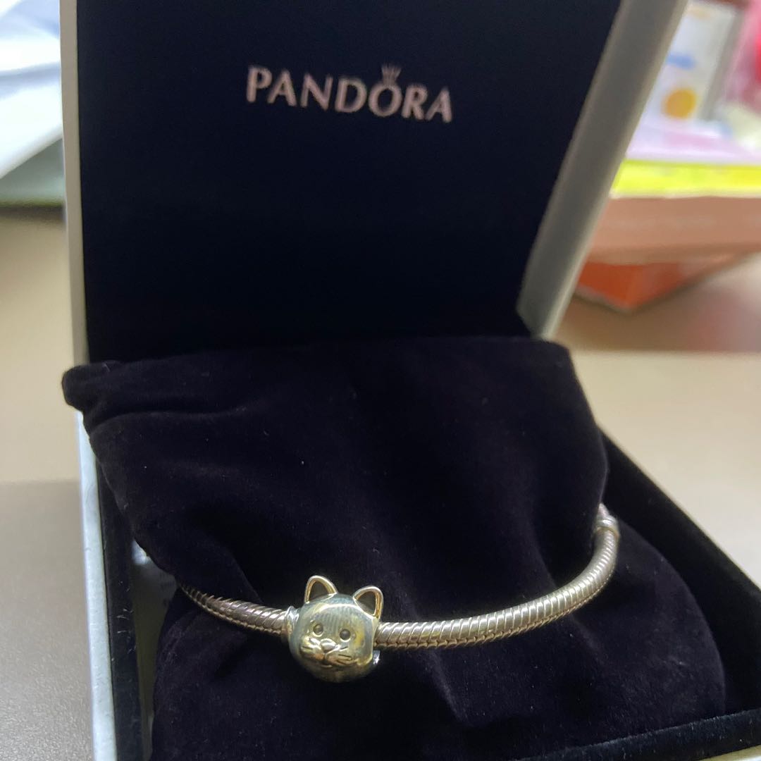 pandora cat bracelet