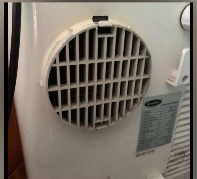 Portable aircon adapter connector inlet, TV & Home Appliances, Air