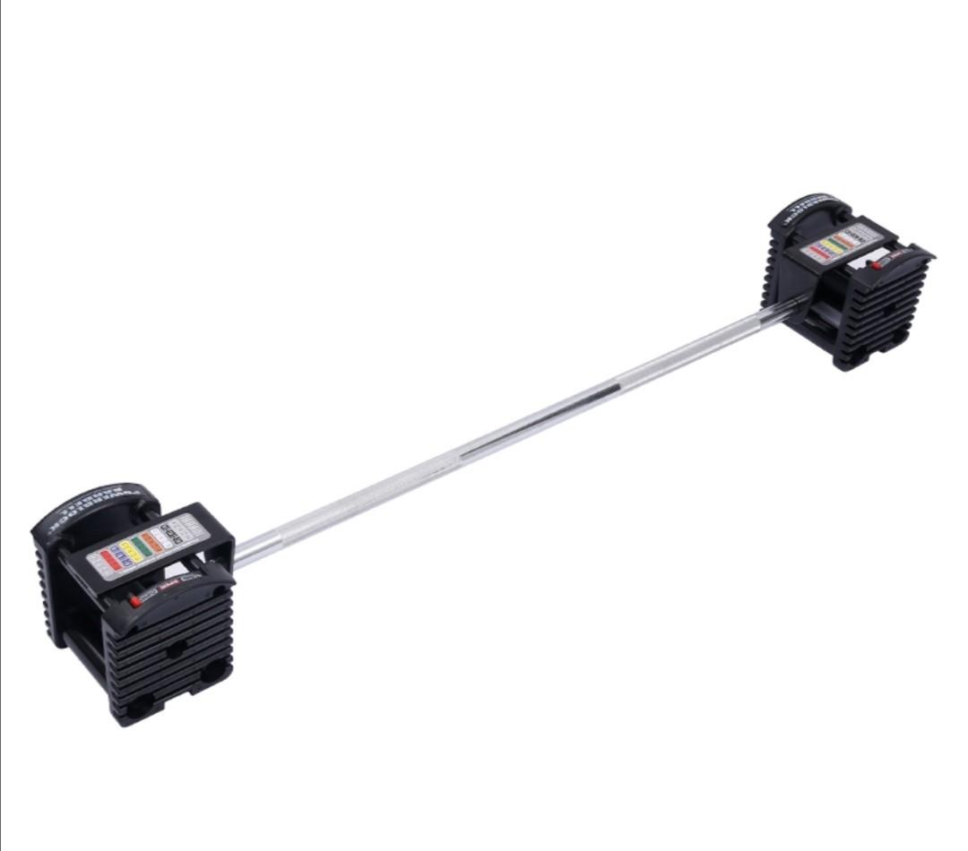 POWERBLOCK ATTACHMENTS EZ CURL BAR STRAIGHT BAR KETTLEBELL BN