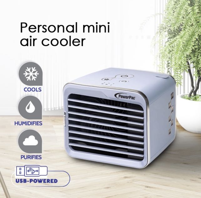 PowerPac mini (PP7318W) Personal AIR Cooler, TV & Home Appliances, Air