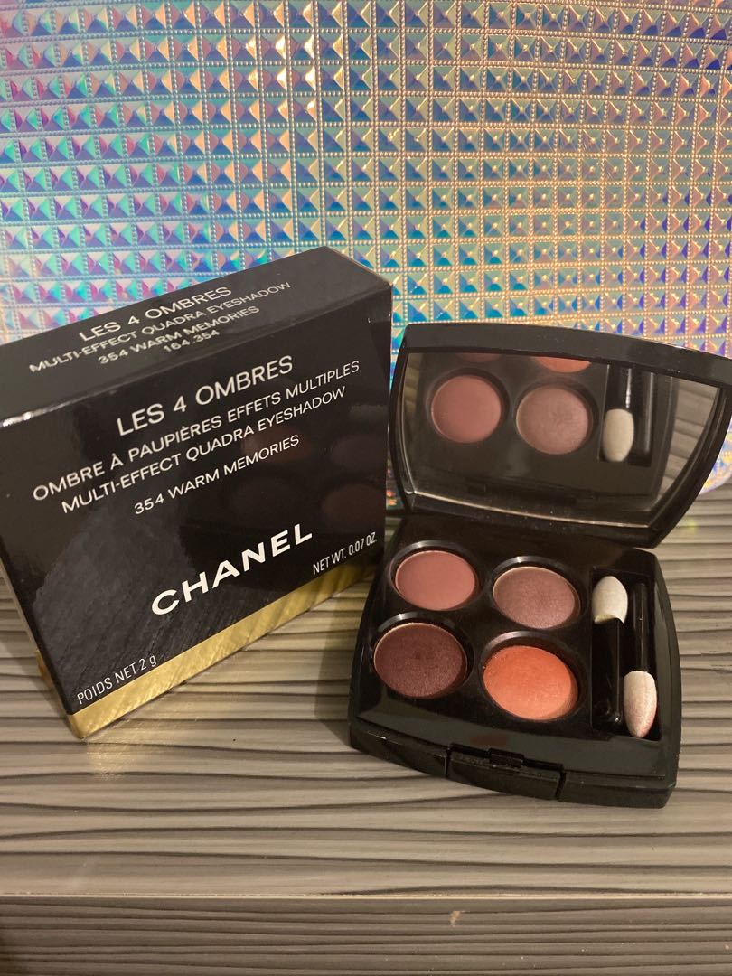 CHANEL, Makeup, Chanel Eyeshadow Les 4 Ombres 354 Warm Memories