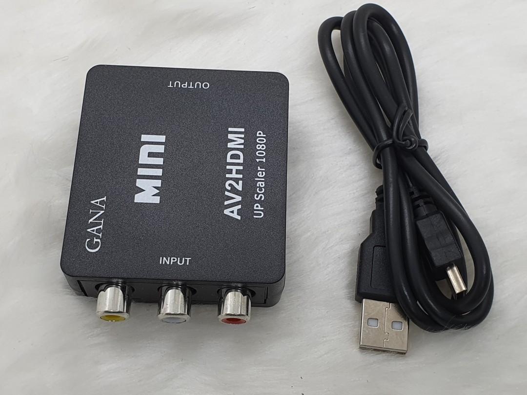 RCA To HDI Converter, AV To HDI Converter 1080P RCA Coposite CVBS