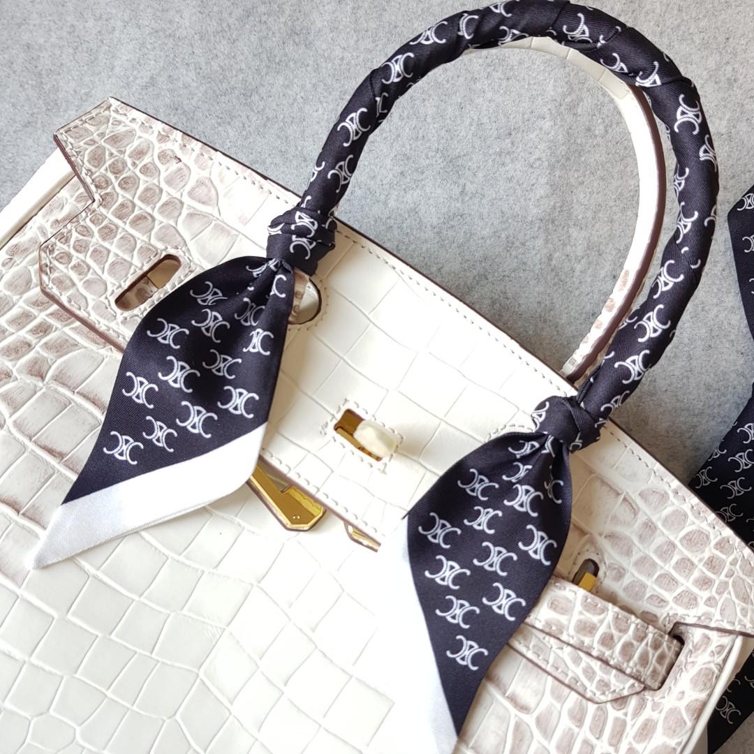 Ready stock Better Twilly bag scarf handle protecter multi purpose scarf celine series