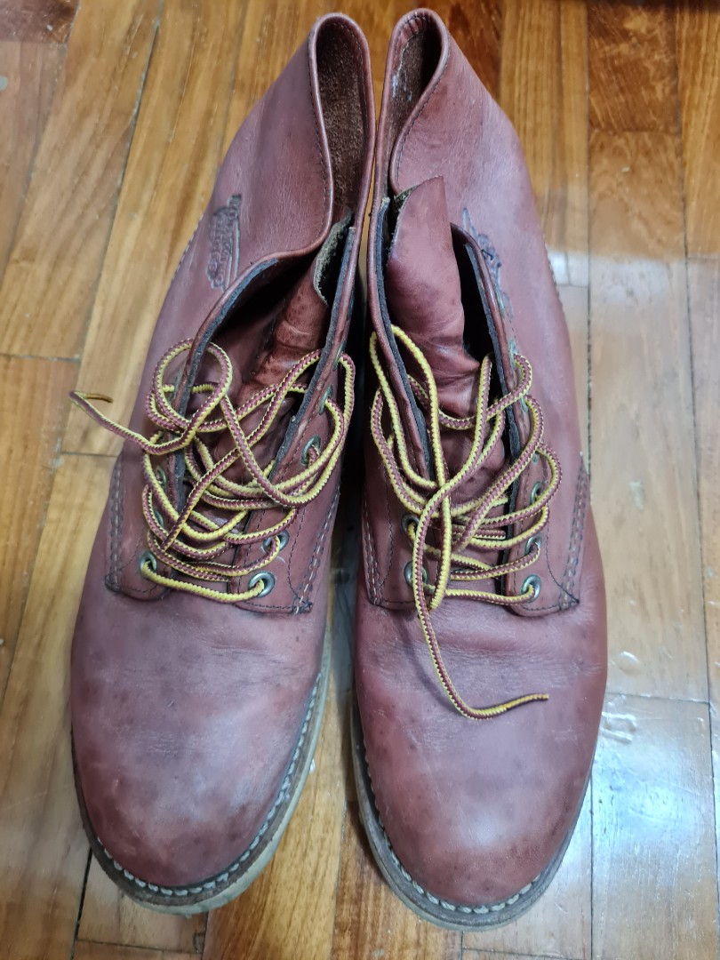 Red Wing 9105 Plain Toe Copper, Men's Fashion, Footwear, Boots on