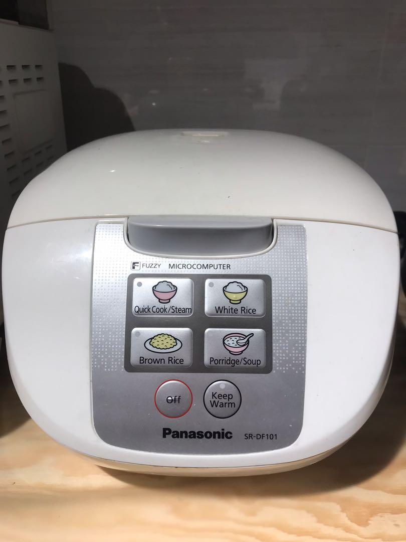 Panasonic Rice cooker SRDF101, TV & Home Appliances, Kitchen