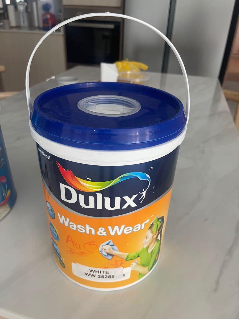 sale 50 dulux wash wear ww 25258 furniture home living home improvement organisation home improvement tools accessories on carousell