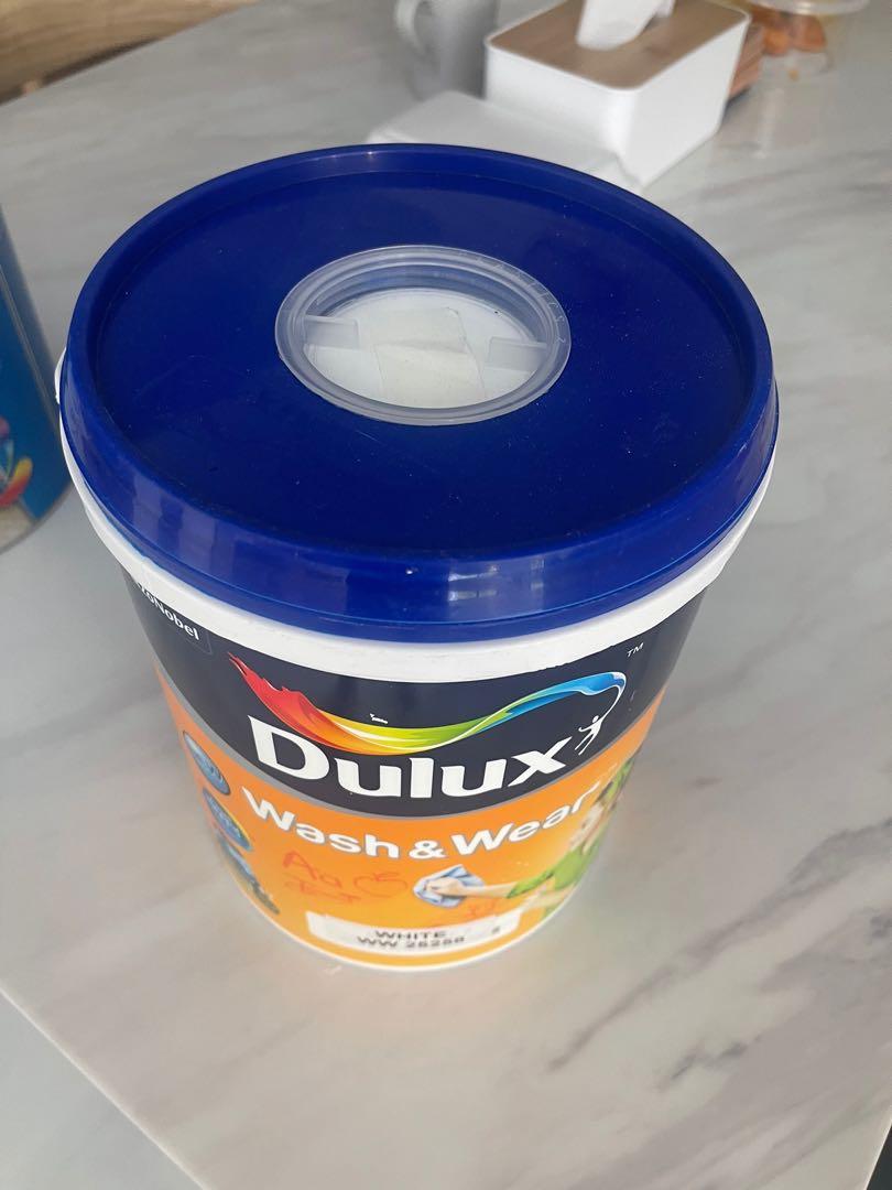 sale 50 dulux wash wear ww 25258 furniture home living home improvement organisation home improvement tools accessories on carousell