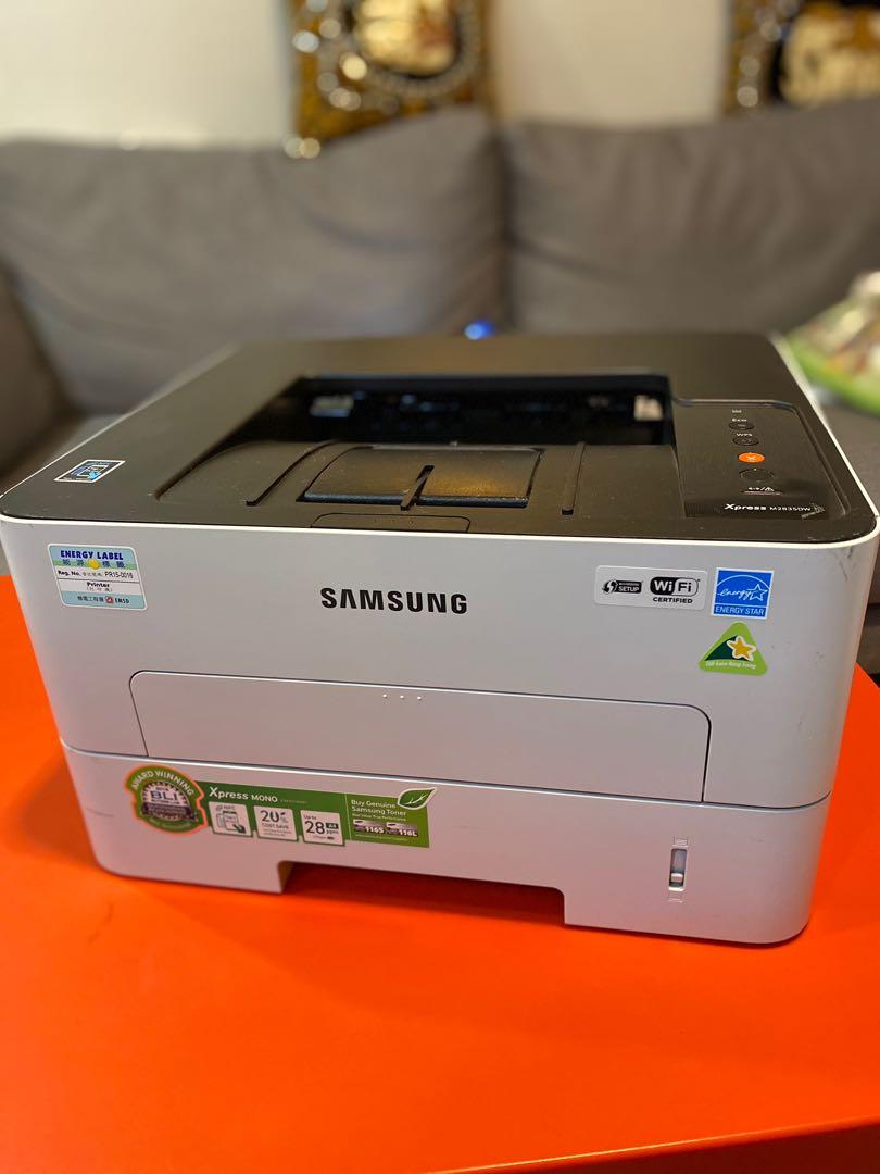 Hare sekvens fodbold Samsung Xpress SL-M2835DW Monochrome Laser Printer, Computers & Tech,  Printers, Scanners & Copiers on Carousell