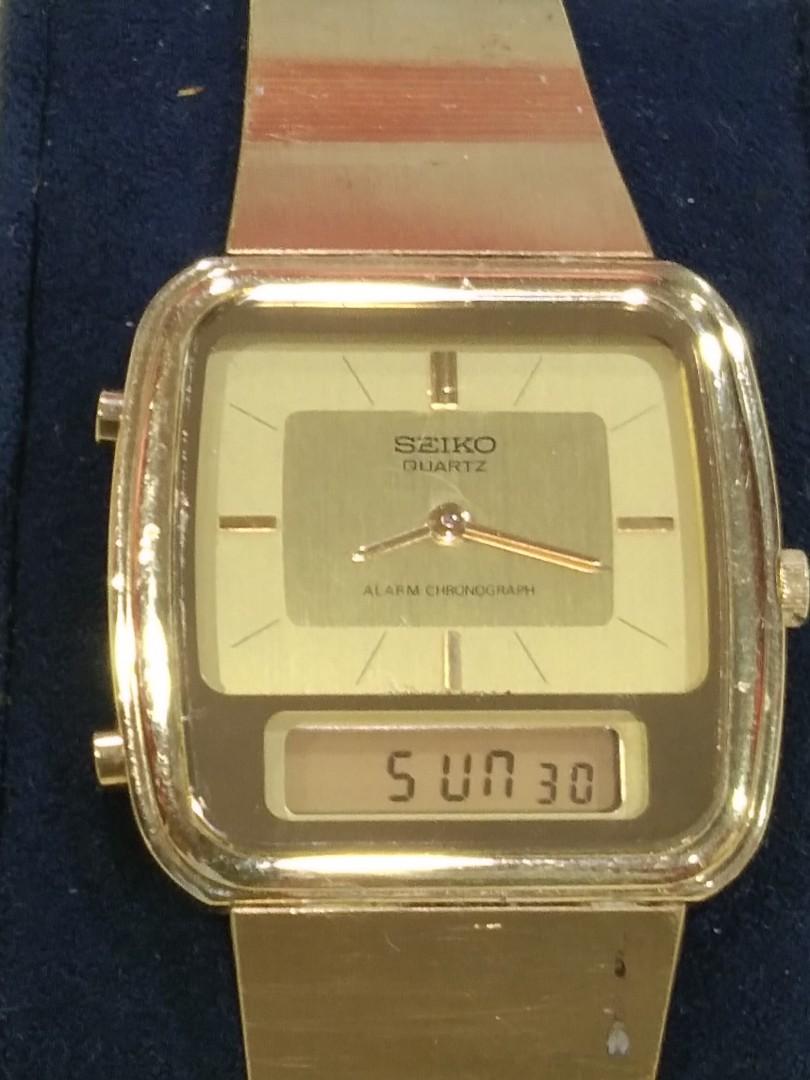 Seiko alarm chronograph quartz watch, Men's Fashion, Watches & Accessories,  Watches on Carousell