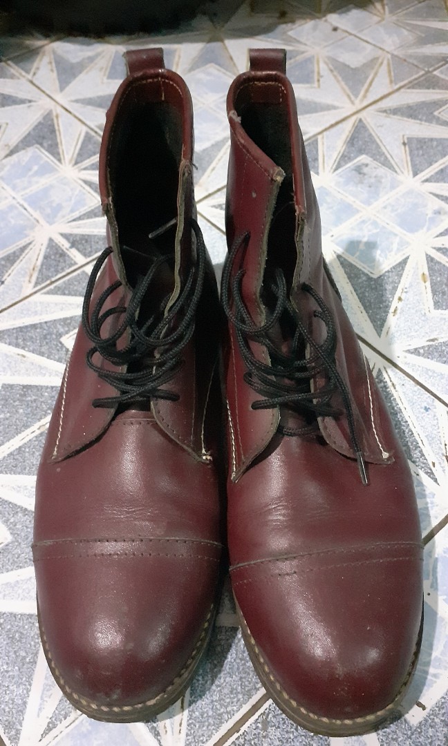 Sepatu Portblue Shoes Radler Oxblood