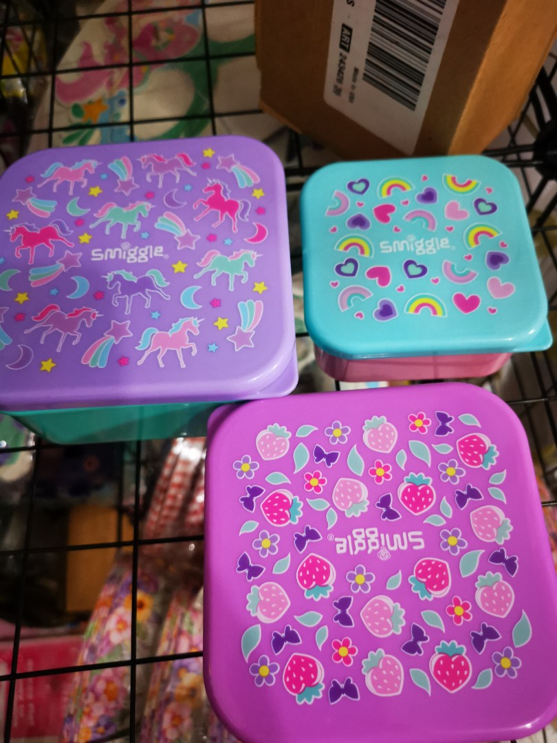 smiggle food containers