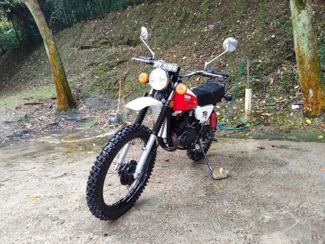 Suzuki ts hot sale scrambler