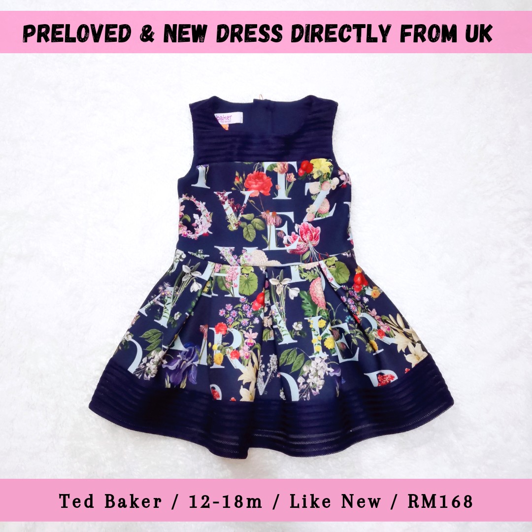 Ted baker discount alphabet dress
