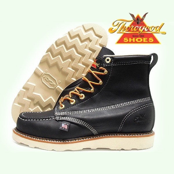 thorogood black boots