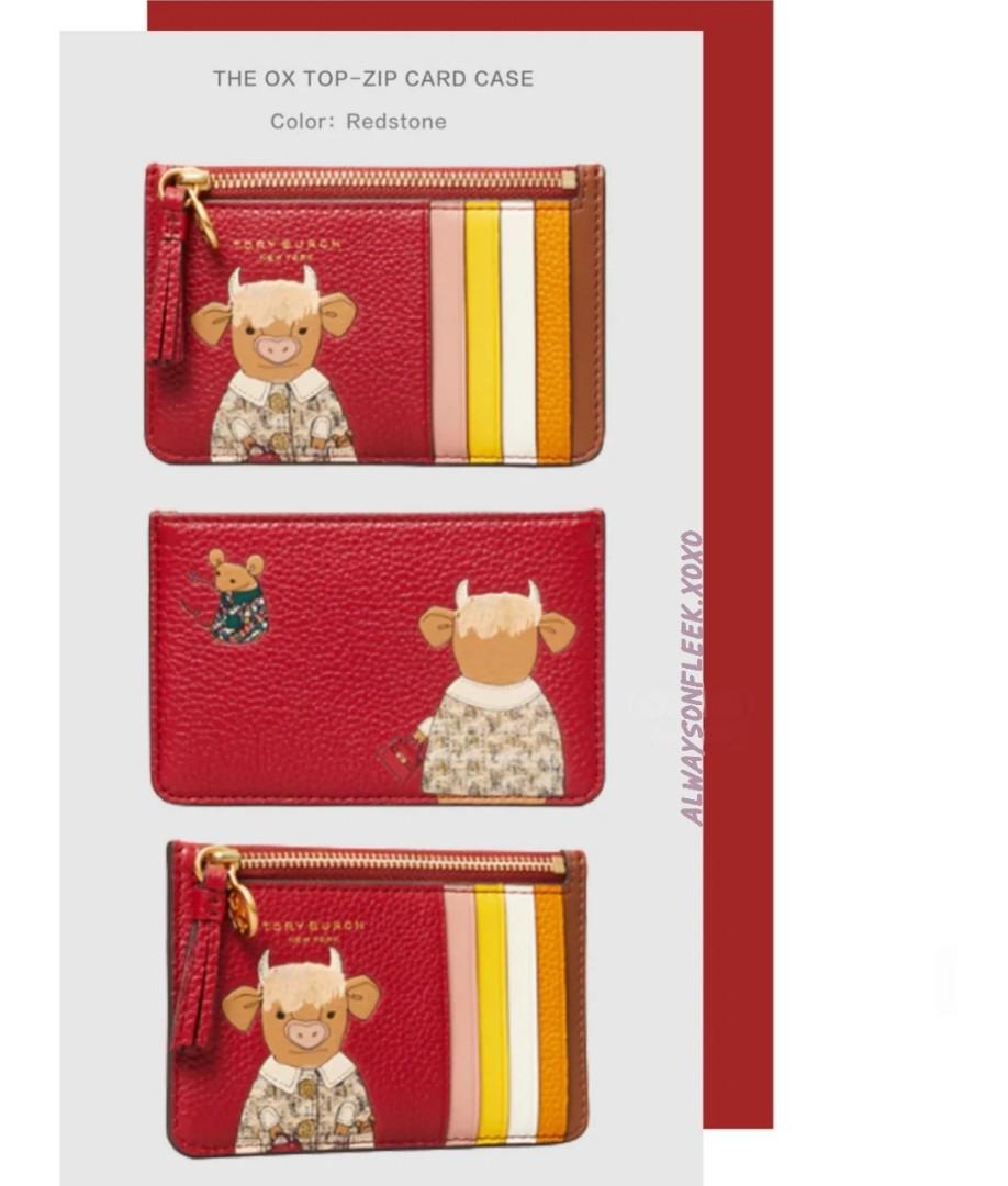 Tory Burch Cow / Ox cardholder wallet, Women's Fashion, Bags & Wallets,  Wallets & Card Holders on Carousell