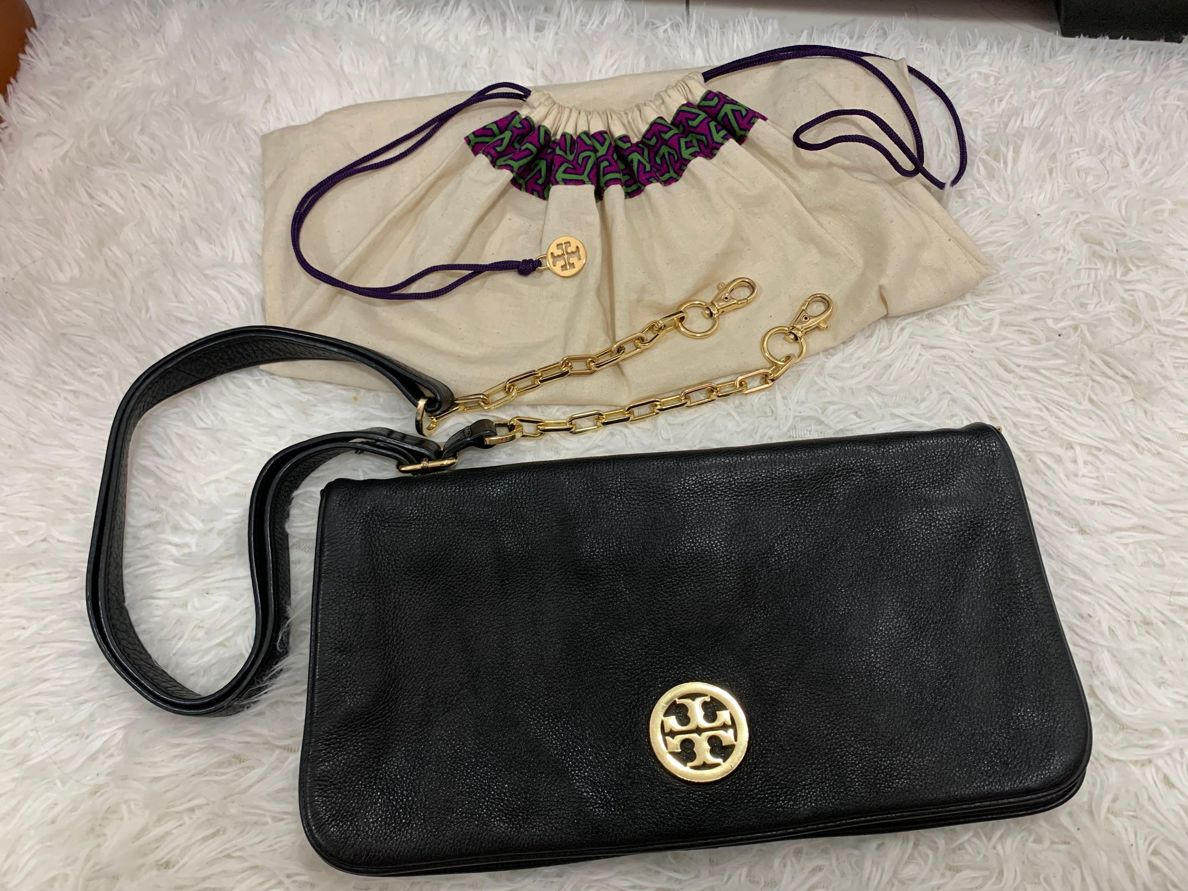 ? Tory Burch Reva Crossbody Zagara / Clutch / Shoulder Bag , Luxury, Bags  & Wallets on Carousell