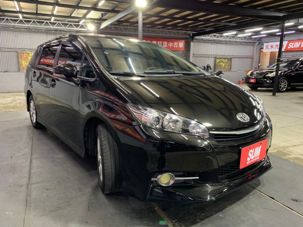 Toyota Wish 2 0 雅緻款耀石黑新車價76 9萬 汽車 汽車出售在旋轉拍賣