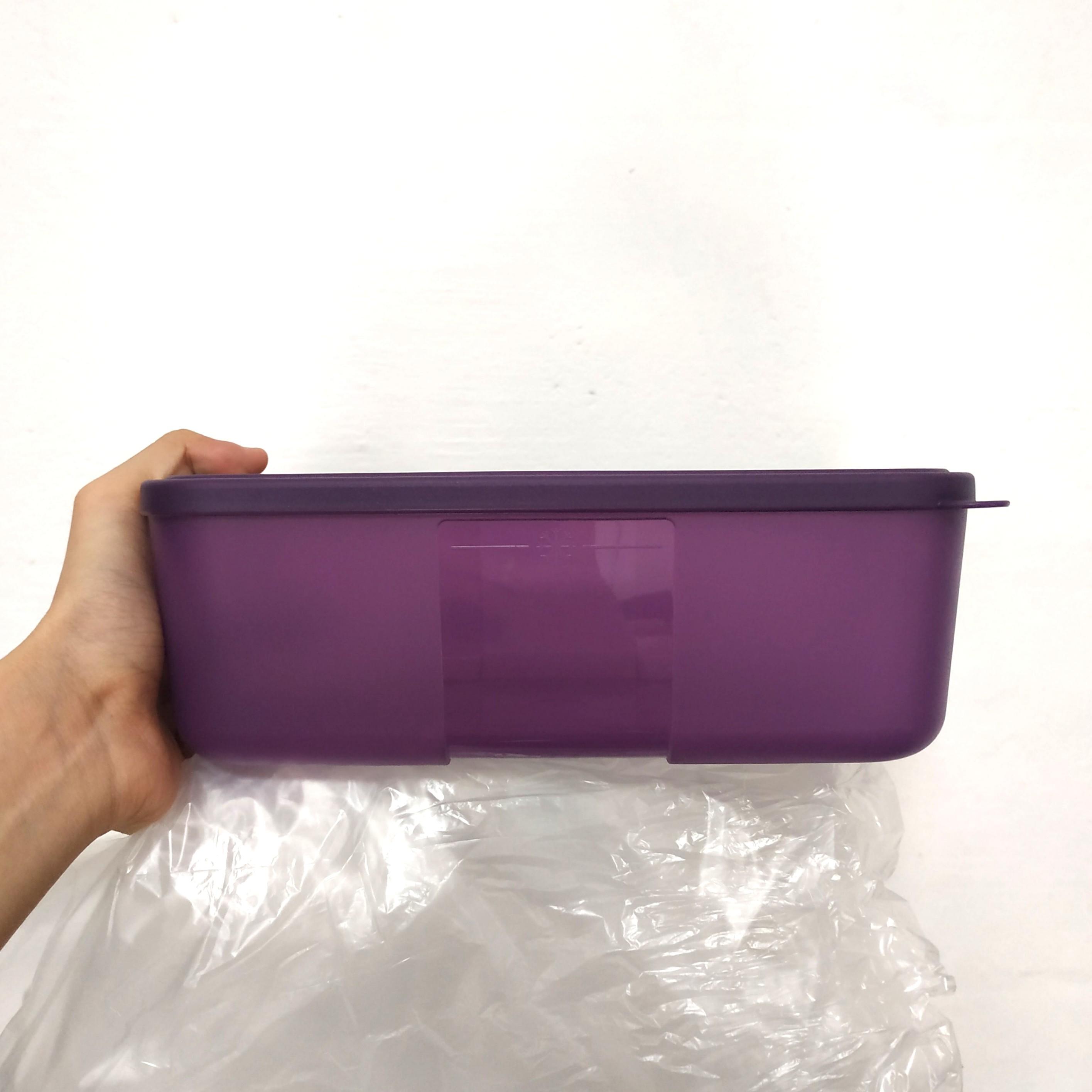 Tupperware 1.5L Baby Wipes Tissue Box Rectangular Container Dispenser