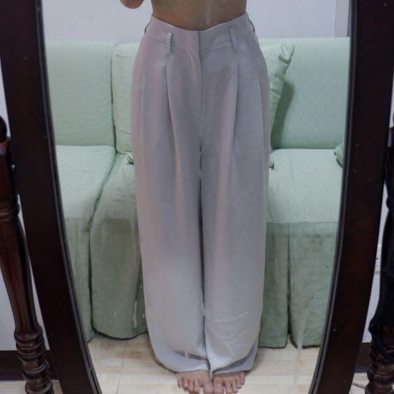 Uniqlo wide leg trousers, Women's 