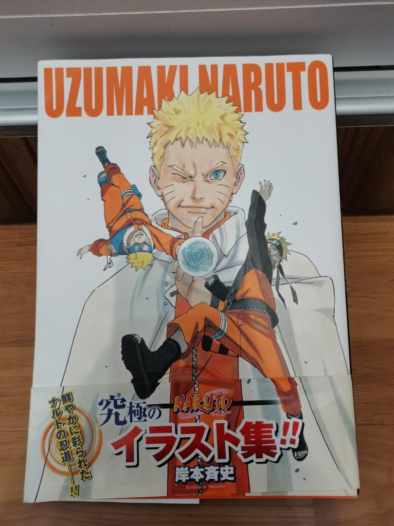 Uzumaki Naruto Art Book Books Stationery Comics Manga On Carousell