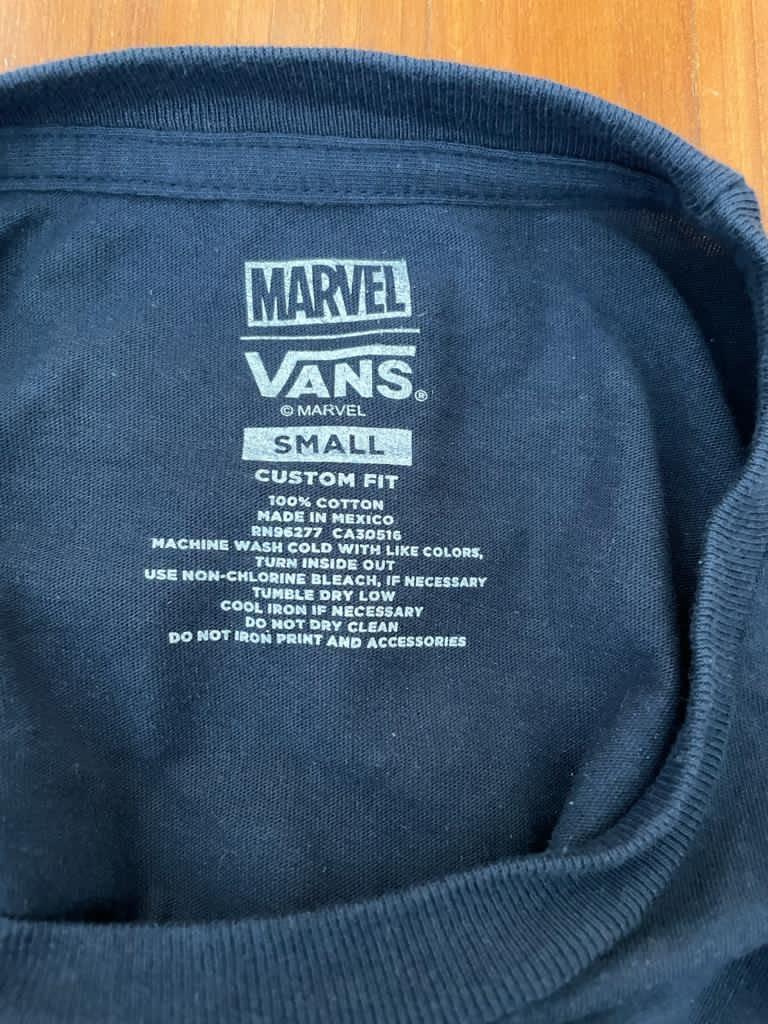 Vans x Marvel Black Panther t shirt