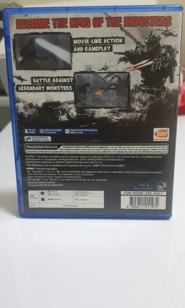 Very Rare Godzilla (Ps4 , region 3) (Category: PlayStation) located in Quezon City. Submitted by itemsforadoption (Listing ID 1091024244, Image 2). Description: Rfs: Its still quarantine and I'm decluttering a lot of my purchases. Been impulse buying a lot. In a way I'm buying and selling Very rare ps4 game, heavily sought out by collectors and is going for around 10,000 + online. This copy does not have a manual but comes with its original cover