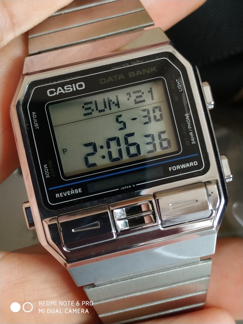 Casio phone best sale dialer watch