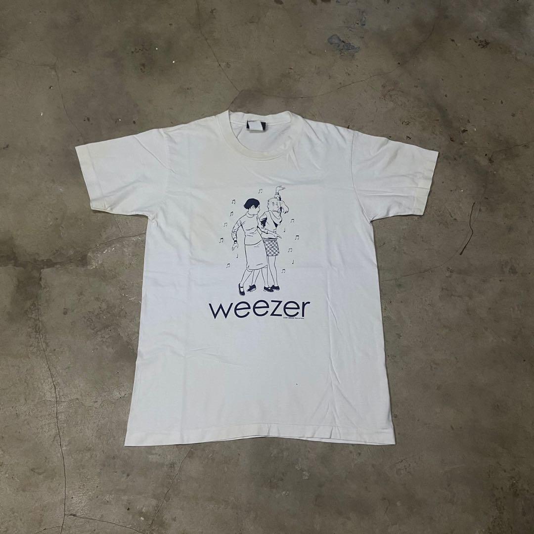 Vtg Weezer Bootleg Wall Of Fame, Men's Fashion, Tops & Sets, Tshirts ...