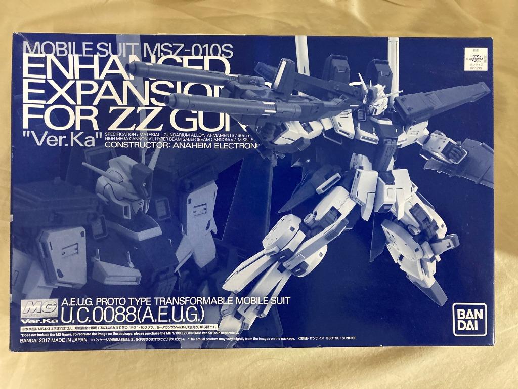 Zz 高達ver Ka 強化型部件mg 1 100 Enhanced Expansion Parts For Zz Gundam Ver Ka 興趣及遊戲 玩具 遊戲類 Carousell