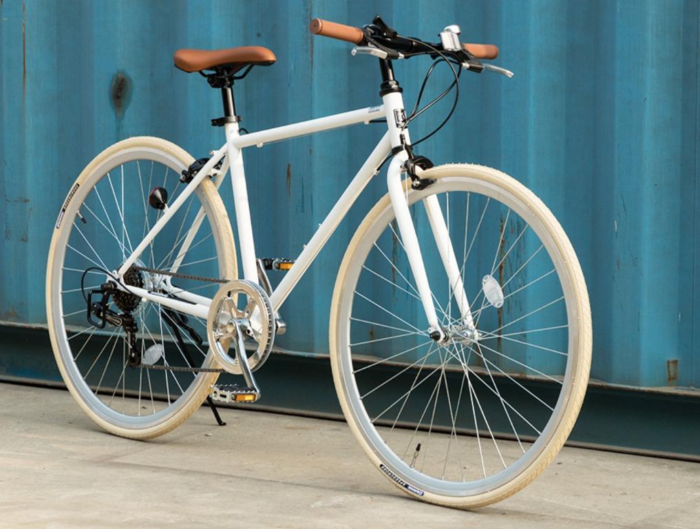 Vintage style hybrid bike online