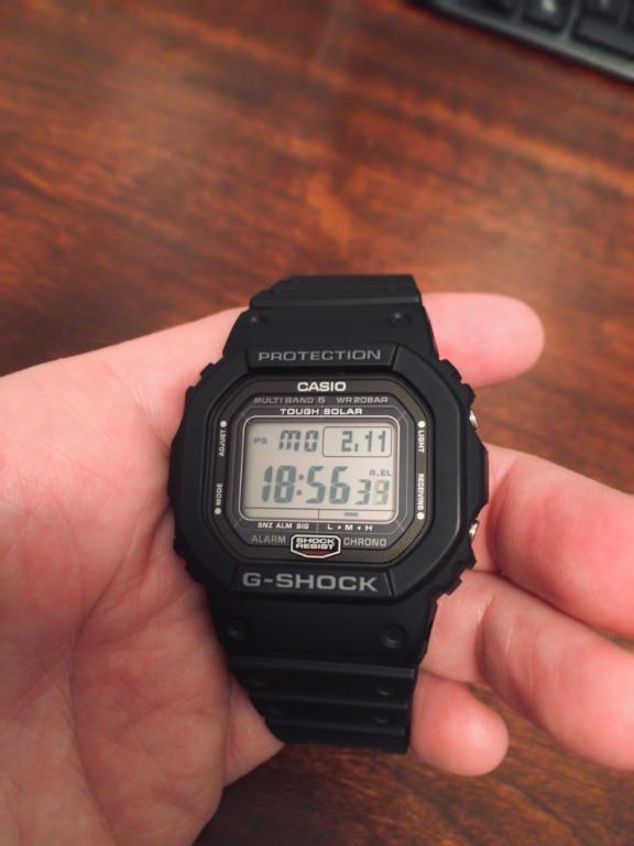 佐敦門市現貨100 全新casio G Shock 電波時計gw 5000u 1 Gw 5000 1 Gw 5000 扭底screw Back 日本製造made In Japan 日系型號jdm 經典熱賣人氣復古風運動風