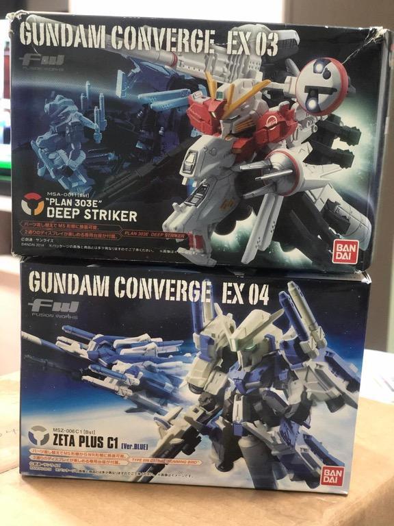 GUNDAM CONVERGE EX 03 EX 04 ZETA PLUS（全新bandai 高達盒蛋FW
