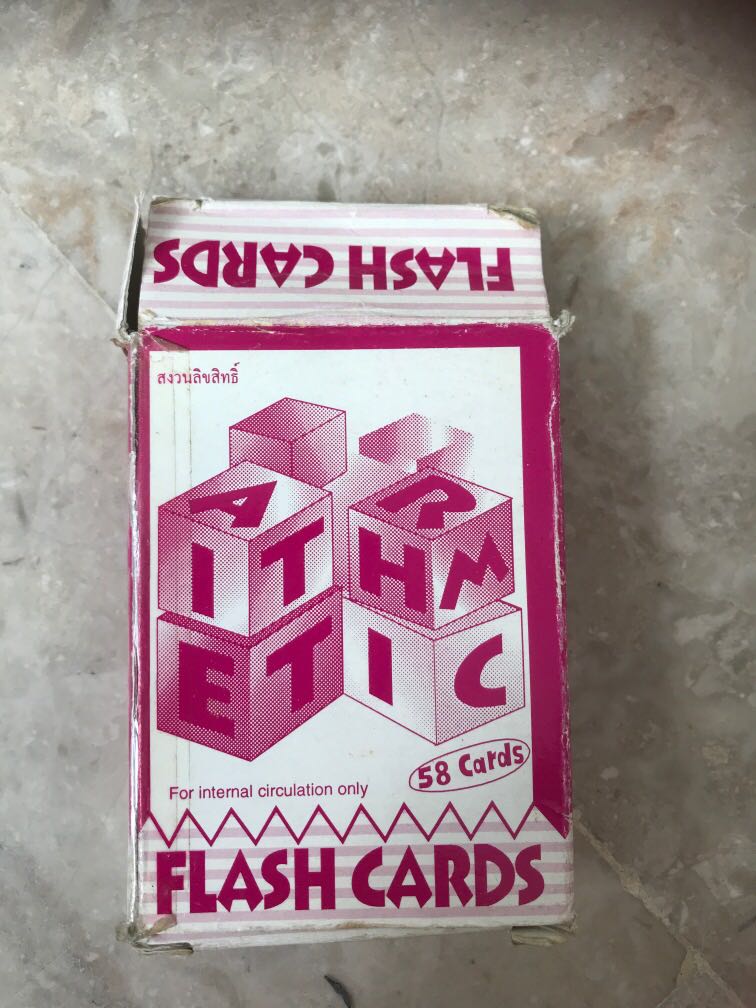 Abacus Flash Cards, Hobbies & Toys, Books & Magazines, Children's Books